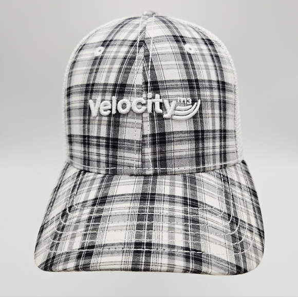 CUBBON HEADWEAR | Velocity plaid mesh flexfit cap hat - Picture 2 of 7